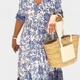 Elcira – Vestido Floral Bohemio para Días Soleados y Con Estilo