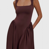 Verónica – Vestido Midi Elegante con Toque Sofisticado