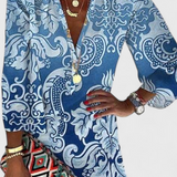 Lidia – Vestido Mini Azul con Estilo Fresco y Encantador