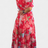 Clara – Vestido Floral Elegante y Fresco para Cada Ocasión