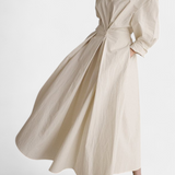 Claudia – Vestido Maxi de Manga Larga Con Estilo Atemporal
