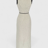 Valentina – Vestido Bicolor para Un Estilo Fresco y Elegante