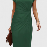 Claudia – Vestido Midi Atemporal Con Estilo Elegante Y Versátil