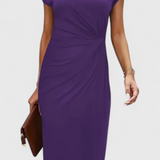 Claudia – Vestido Midi Atemporal Con Estilo Elegante Y Versátil