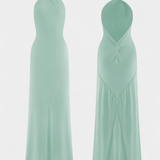 Clara – Vestido Halter Ajustado para Resaltar tu Belleza