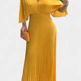 Odele – Vestido Plisado Fluido para Brillar con Elegancia