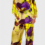 Claudia – Conjunto Floral de Dos Piezas con Estilo Sofisticado y Cómodo