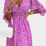 Lidia – Vestido Floral Con Estilo Veraniego y Encanto Único
