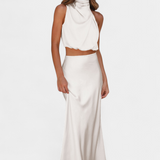 Elena – Conjunto Drapeado de Falda para un Estilo Elegante y Sofisticado
