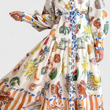Clara – Vestido Midi Elegante Con Estilo Refinado