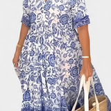 Elcira – Vestido Floral Bohemio para Días Soleados y Con Estilo