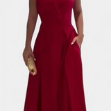 Clara – Vestido Blazer Sin Mangas Elegante y Versátil