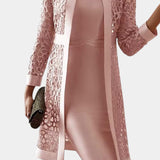 Lucienne – Conjunto de Vestido de Dos Piezas con Encaje Elegante y Romántico
