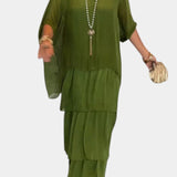Lola – Vestido Maxi con Volantes para un Look Bohemio-Chic Elegante