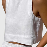 Avelina – Conjunto Minimalista de Algodón y Lino para un Estilo Elegante y Cómodo