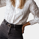 Isabel – Blusa de Encaje con Estilo Atemporal y Encanto Elegante