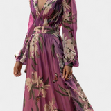 Marisol – Vestido Floral Casual de Malla con Estilo Romántico