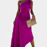 Leire – Vestido de Cóctel Asimétrico con Estilo Único y Elegancia Atemporal
