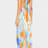 Valentina – Vestido Largo Plisado con Estilo Elegante y Sofisticado