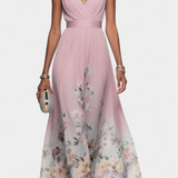 Elena – Vestido Maxi Floral Con Estilo Romántico y Fresco