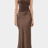 Marisol – Vestido Largo Plisado para Brillar con Estilo y Elegancia