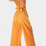 Isabel – Conjunto de Chaleco de Encaje y Pantalones Anchos, Elegancia y Comodidad en Cada Ocasión