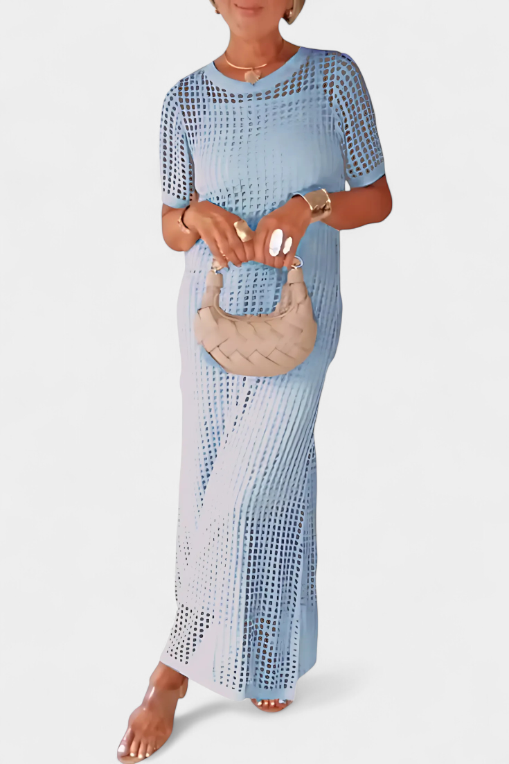 Balbina – Vestido Elegante de Dos Piezas para un Estilo Sofisticado y Fresco
