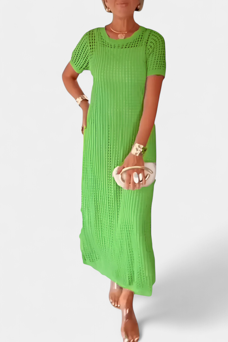 Balbina – Vestido Elegante de Dos Piezas para un Estilo Sofisticado y Fresco