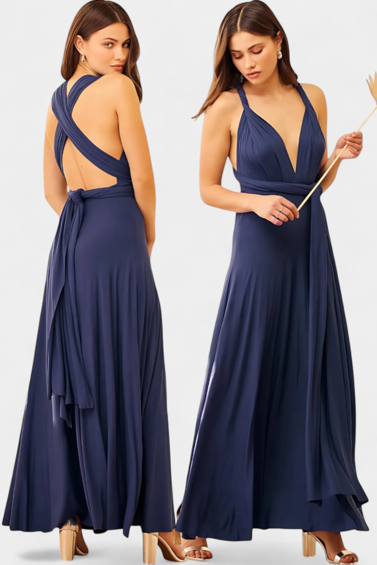 Elena – Vestido Envolvente Para Un Estilo Elegante Y Personalizado