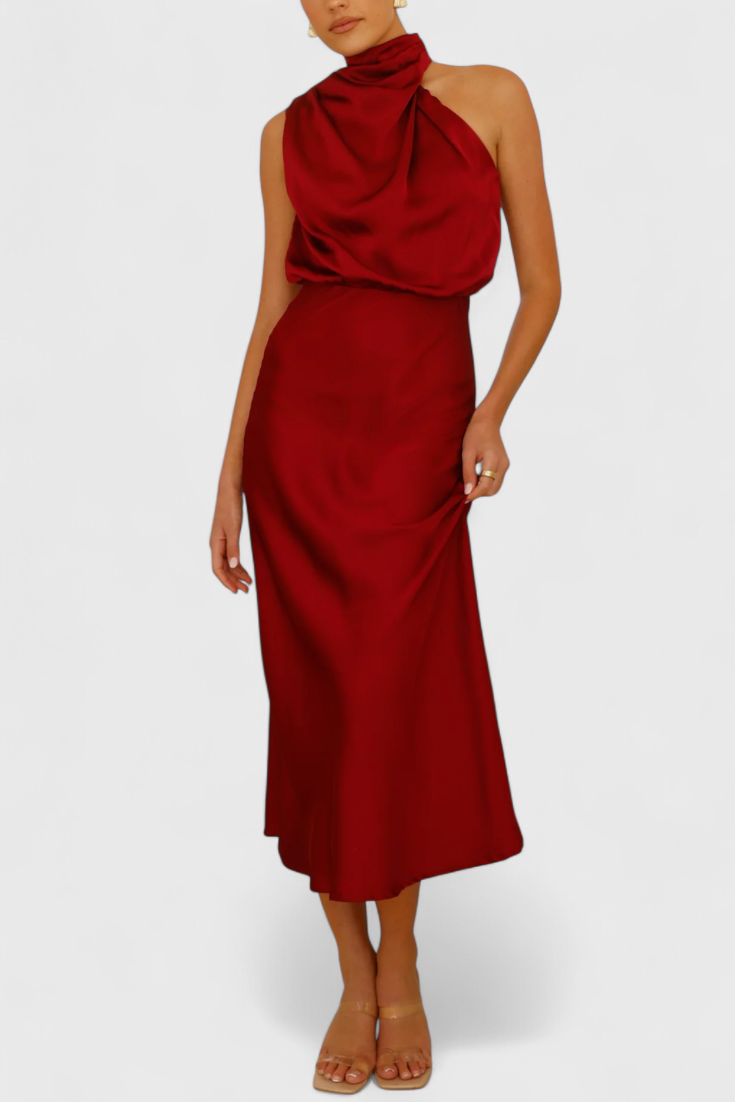Elena – Vestido Elegante con Silueta Sofisticada y Estilo Único