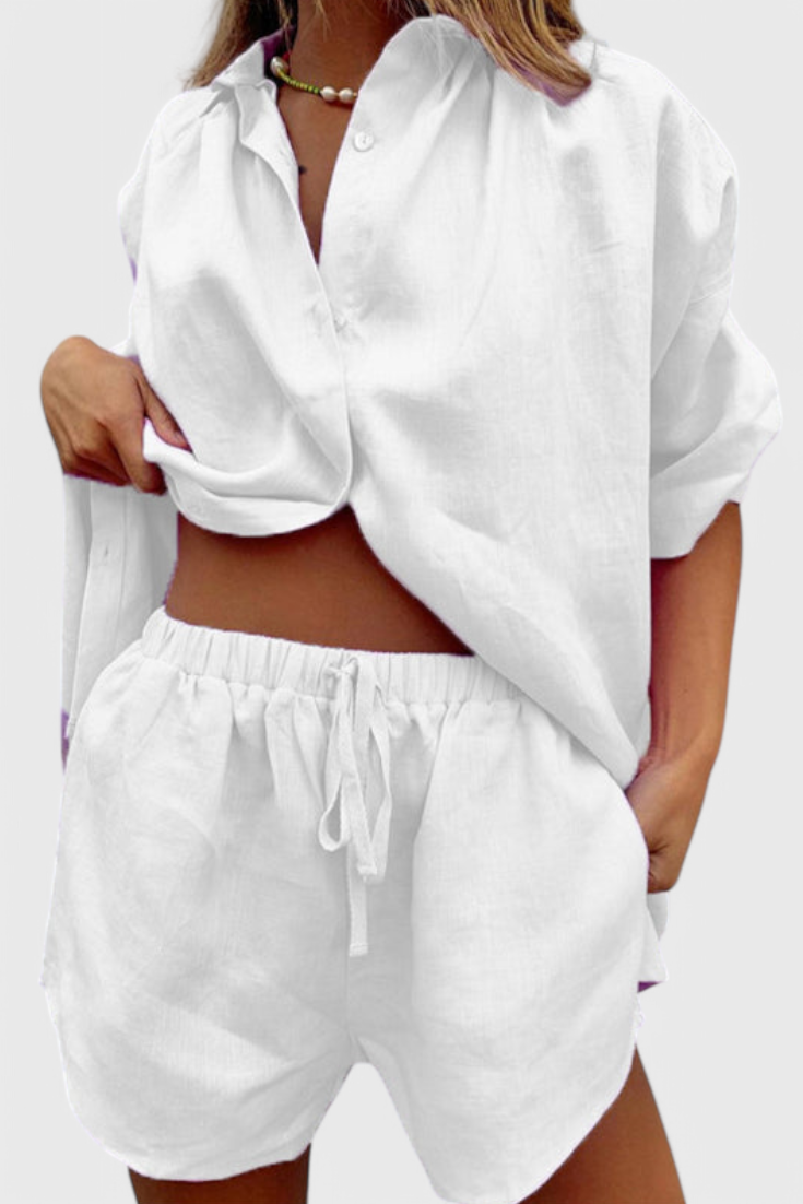 Valentina – Conjunto de Verano Elegante y Fresco para Tu Estilo Diario
