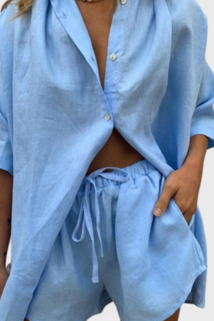 Valentina – Conjunto de Verano Elegante y Fresco para Tu Estilo Diario
