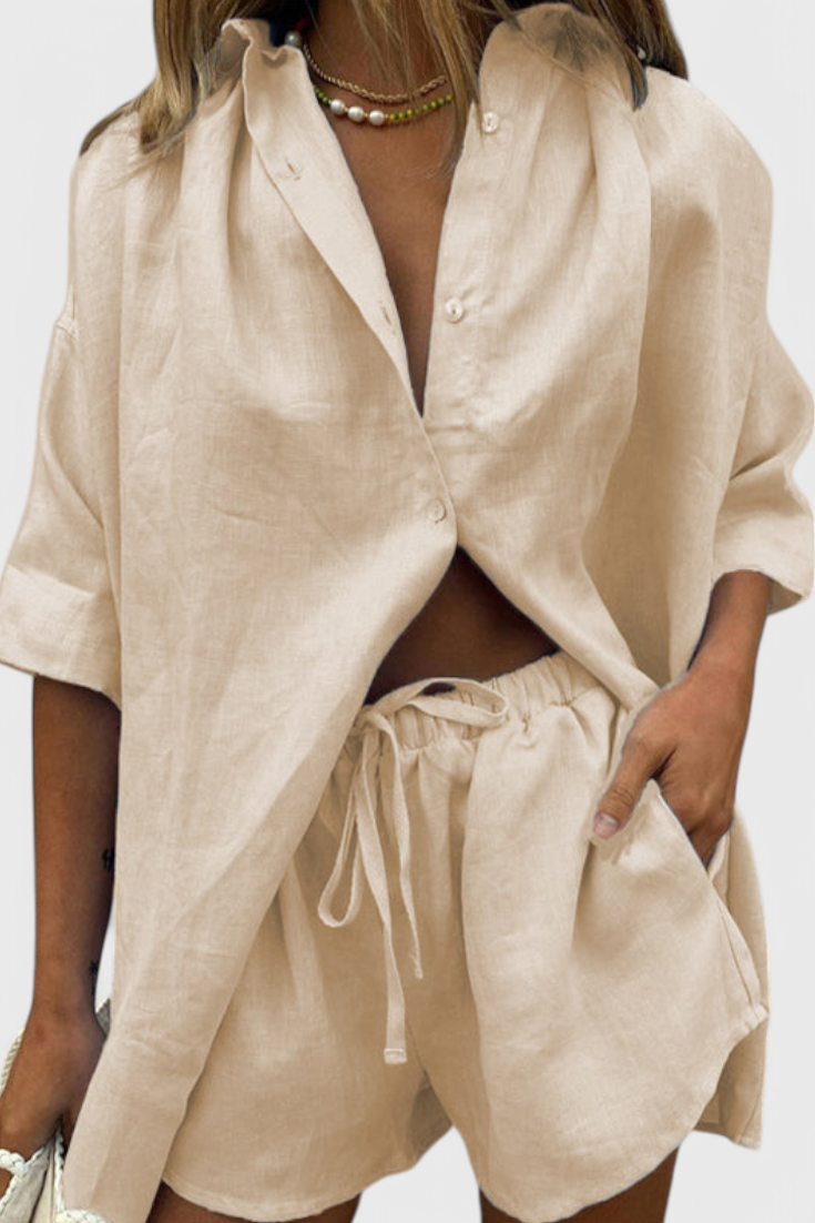 Valentina – Conjunto de Verano Elegante y Fresco para Tu Estilo Diario