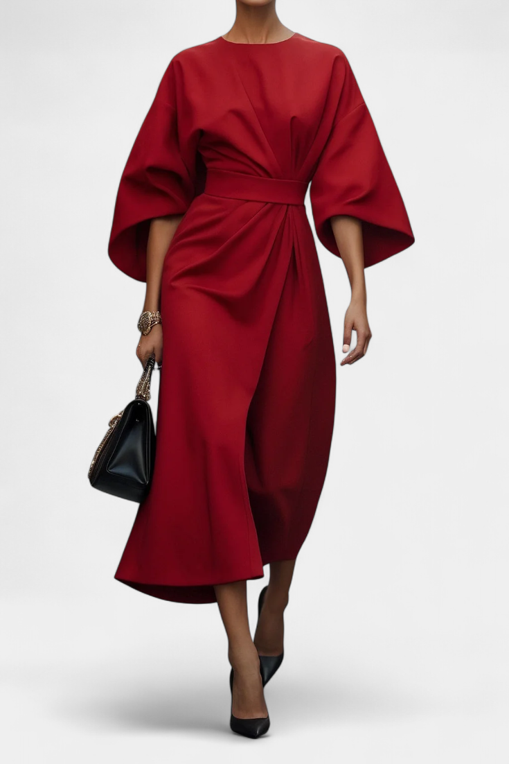 Micaela – Vestido Midi Con Estilo Elegante Para Cada Ocasión