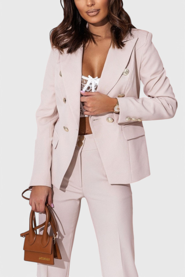 Valentina – Conjunto de Blazer y Pantalones Elegante para Brillar con Confianza