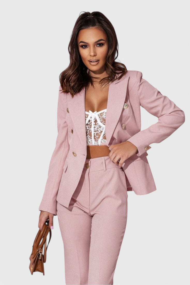Valentina – Conjunto de Blazer y Pantalones Elegante para Brillar con Confianza