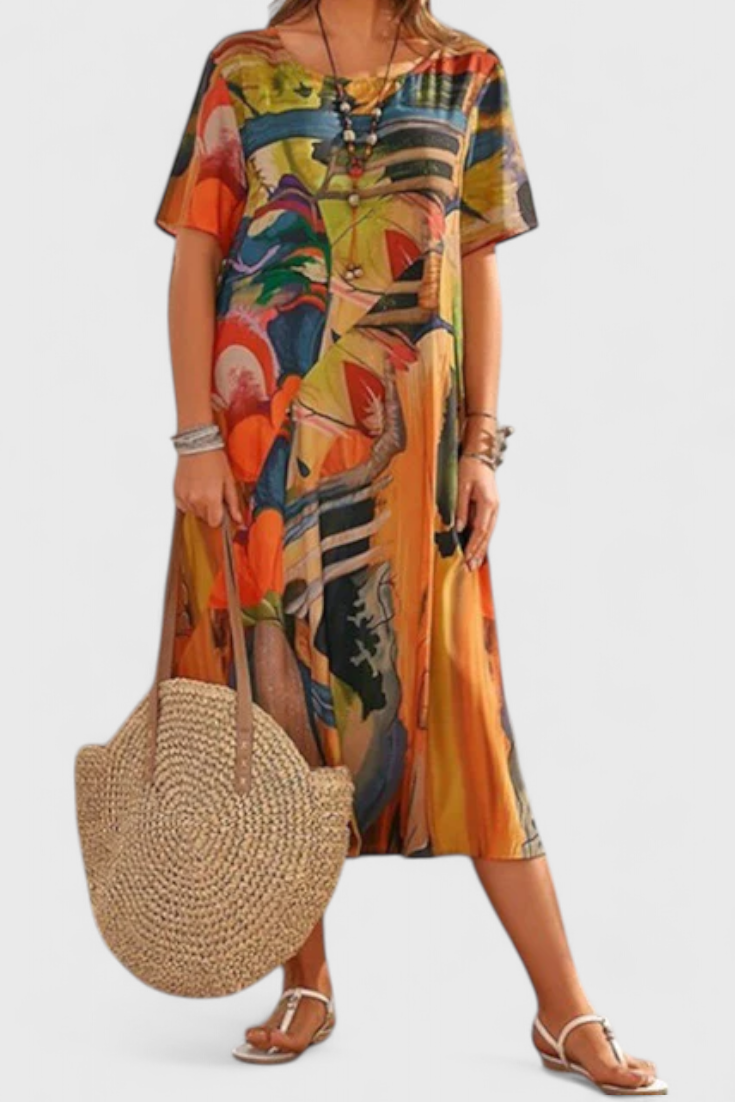 Claudia – Vestido Elegante con Estilo Versátil y Confortable