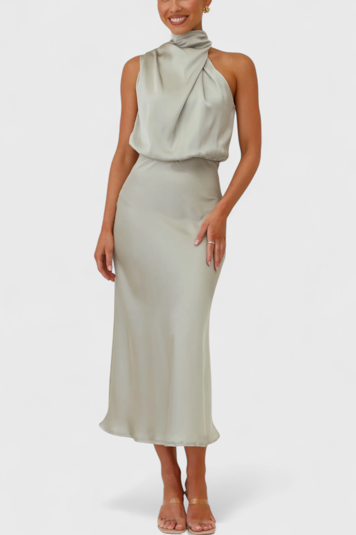 Elena – Vestido Elegante con Silueta Sofisticada y Estilo Único