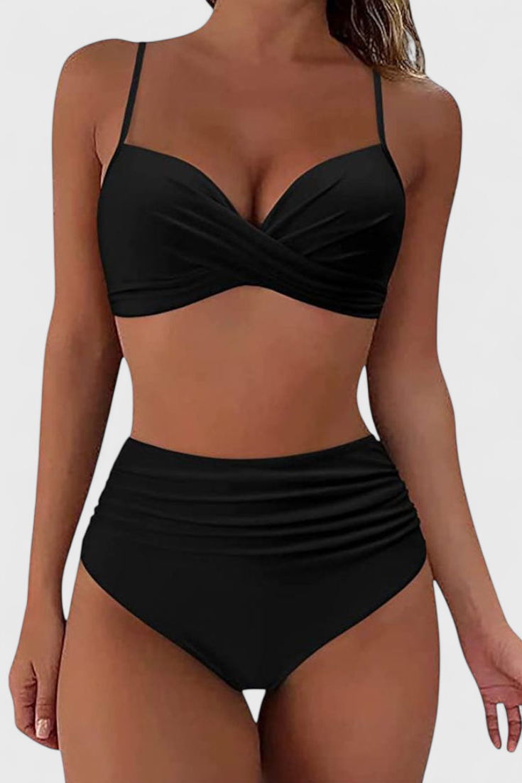 Carmen – Bikini de Talle Alto con Estilo Elegante y Confortable
