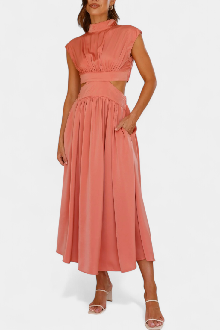 Mariana – Conjunto Largo Minimalista Para Luces de Verano Elegancia Sublime