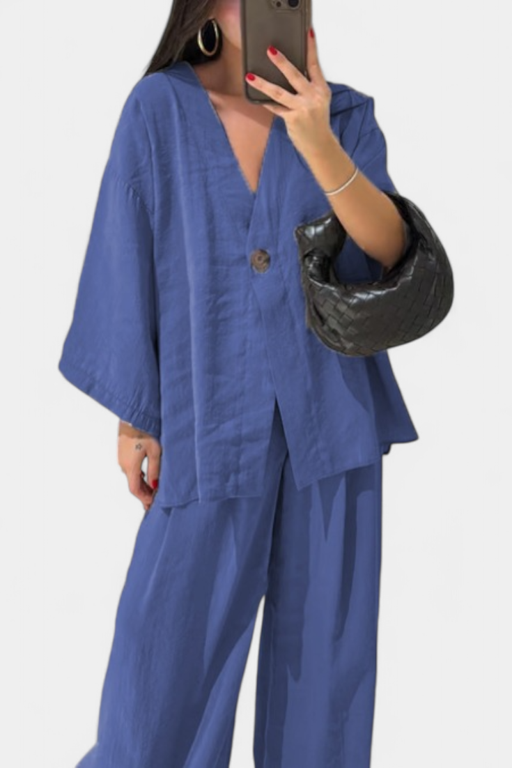 Nuria – Conjunto Oversize Moderno y Versátil para Tu Estilo Diario