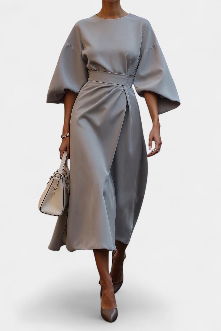 Micaela – Vestido Midi Con Estilo Elegante Para Cada Ocasión