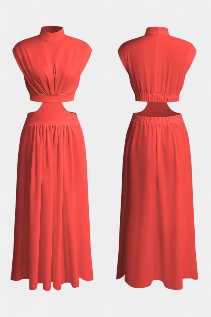 Mariana – Conjunto Largo Minimalista Para Luces de Verano Elegancia Sublime
