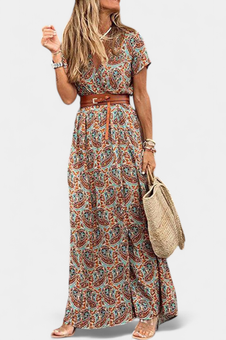 Estefanía – Vestido Boho de Verano Con Estilo Encantador y Cómodo