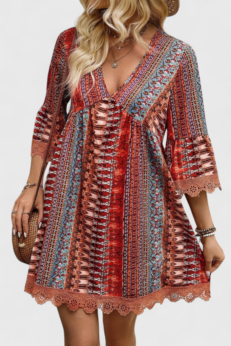 Clara – Vestido Boho Elegante Para Días Soleados Con Estilo