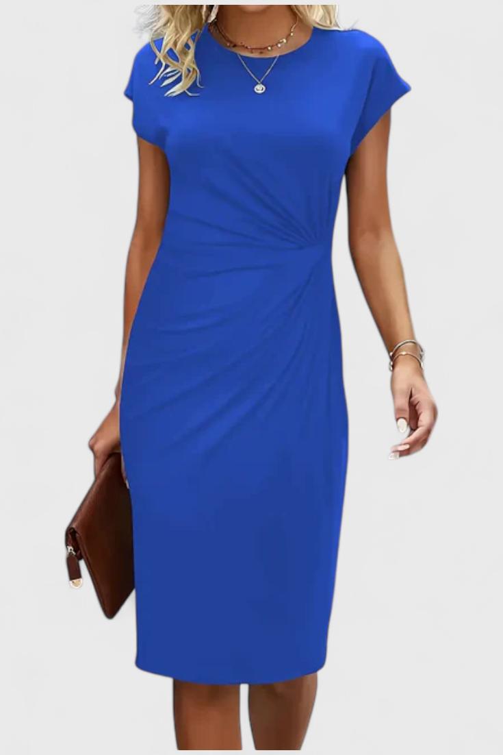 Claudia – Vestido Midi Atemporal Con Estilo Elegante Y Versátil