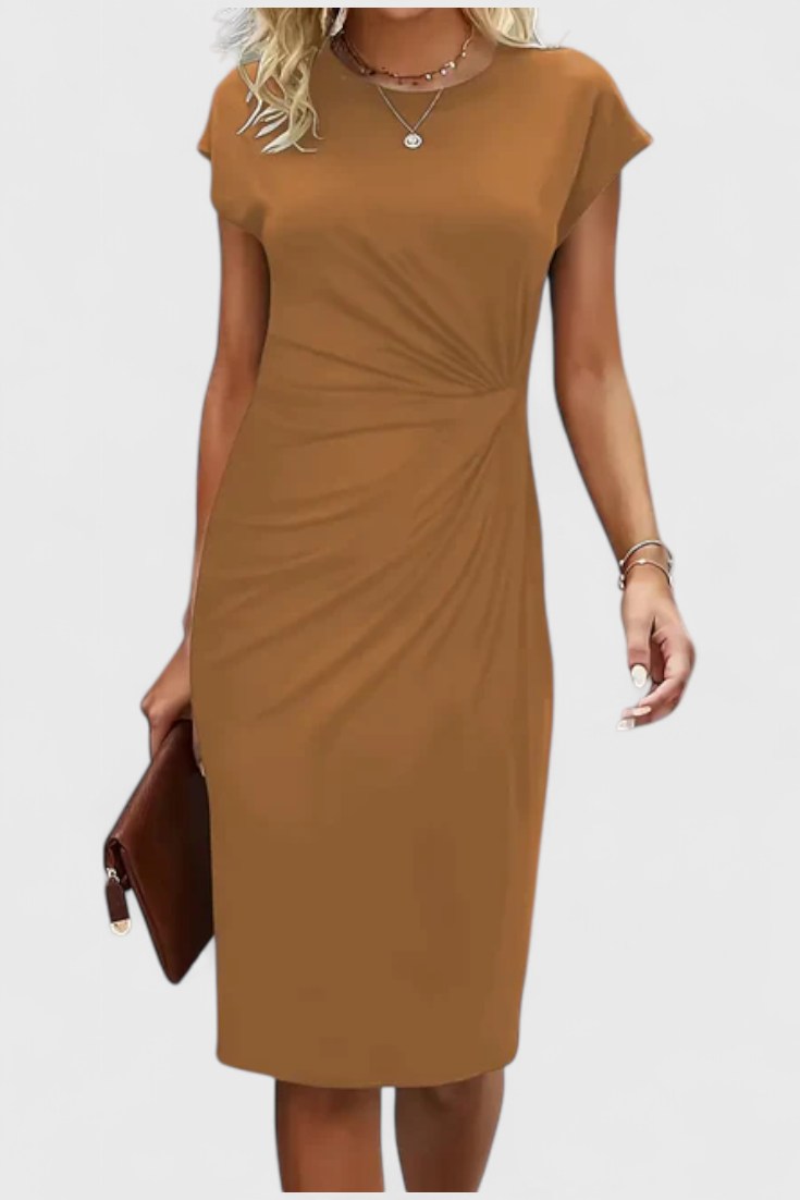 Claudia – Vestido Midi Atemporal Con Estilo Elegante Y Versátil