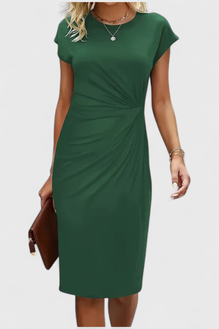 Claudia – Vestido Midi Atemporal Con Estilo Elegante Y Versátil