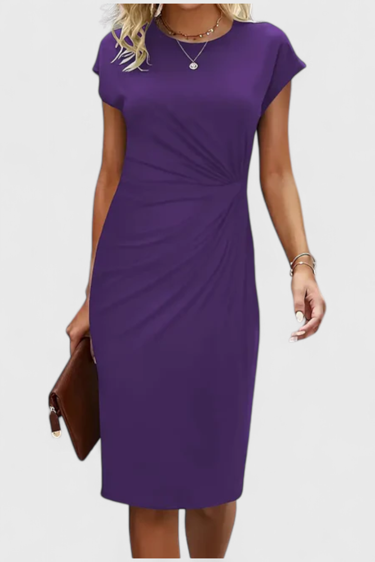 Claudia – Vestido Midi Atemporal Con Estilo Elegante Y Versátil