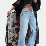 Clara – Top Maxi de Encaje Para Un Look Soñado y Romántico